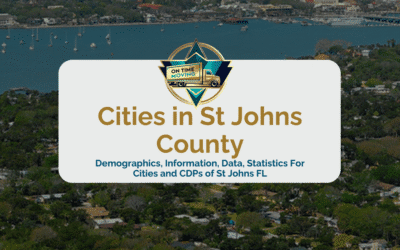 Cities in St. Johns County, FL